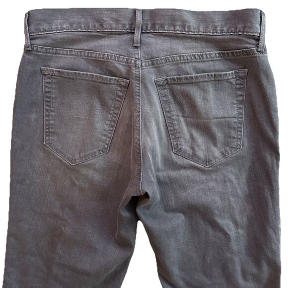 Eddie Bauer Boyfriend Relaxed Flannel-Lined Jeans Womens Size 2P Gray Outdoors - Picture 11 of 16